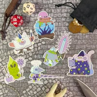 Image 2 of PALADINS & TROUBADOURS STICKER PACKS