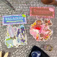 Image 1 of PALADINS & TROUBADOURS STICKER PACKS