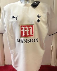 Image 2 of Brand New Tottenham “BERBATOV 9” 2006/07 Home Cup Shirt + UEFA patch (M)