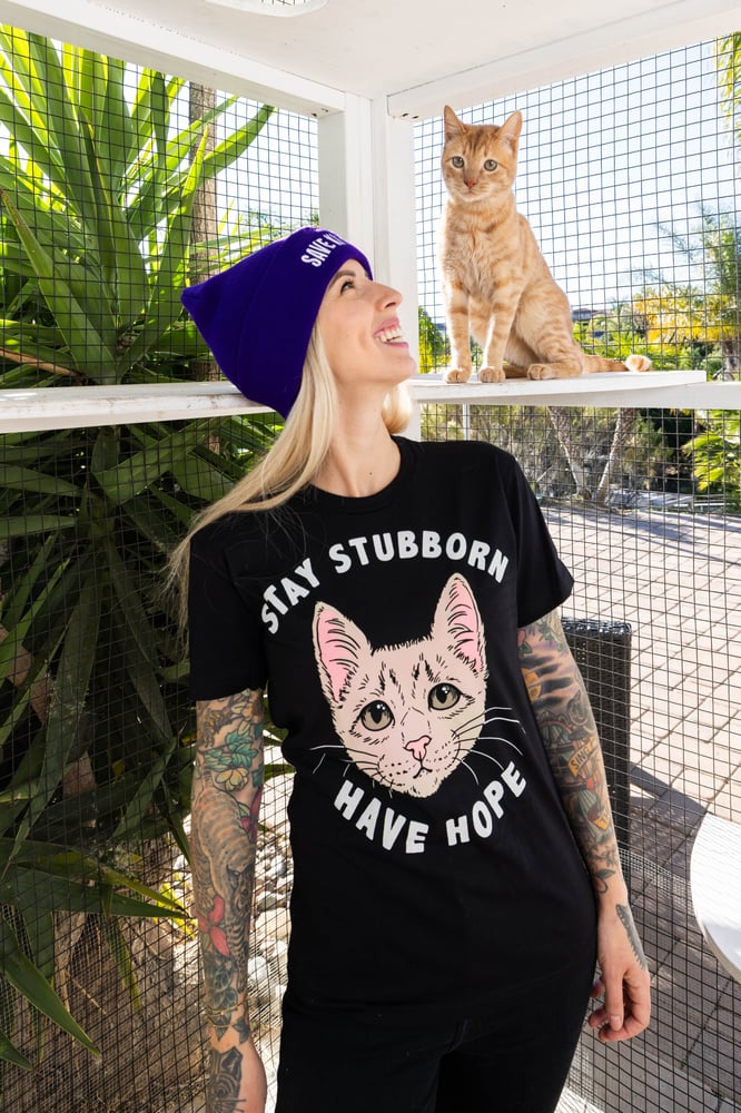 Image of Stay Stubborn Fergie tee 