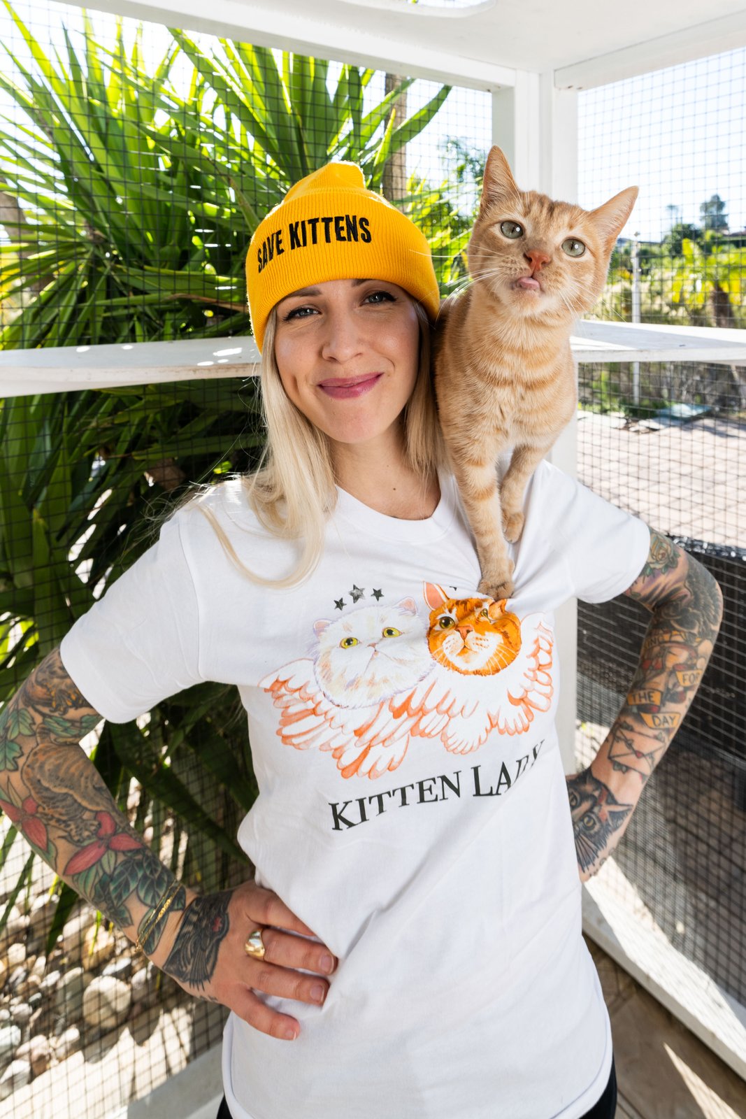 Kitten lady outlet shop