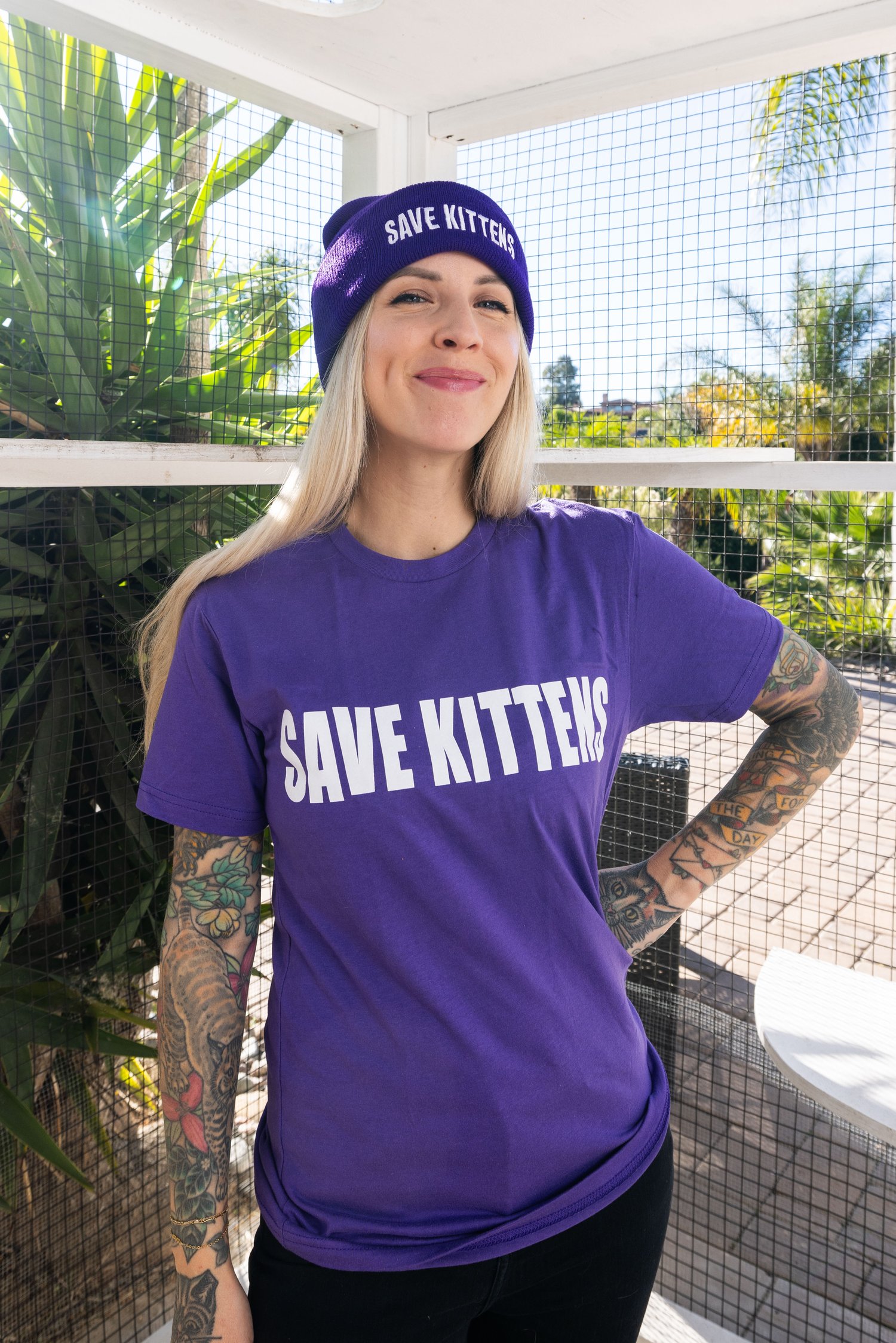Image of Save Kittens Tee (limited edition)