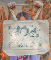 Image 1 of FLOOD (the rise & the fall) TOTE BAG