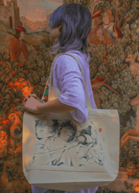 Image 4 of FLOOD (the rise & the fall) TOTE BAG