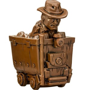 Image of Indiana Jones and The Temple Of Doom Mine Cart 24 oz. Geeki Tikis Mug