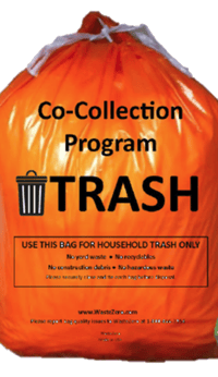 City of Middletown 15-Gallon Orange Trash Bags #154916
