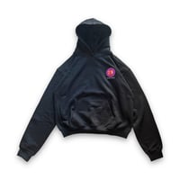 Image 1 of HEAVYWEIGHT 80s BLACK HOODY
