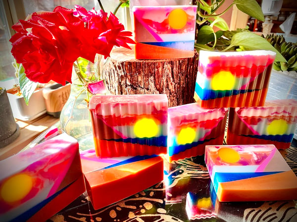 Image of Peppermint Sunsets MP Soap