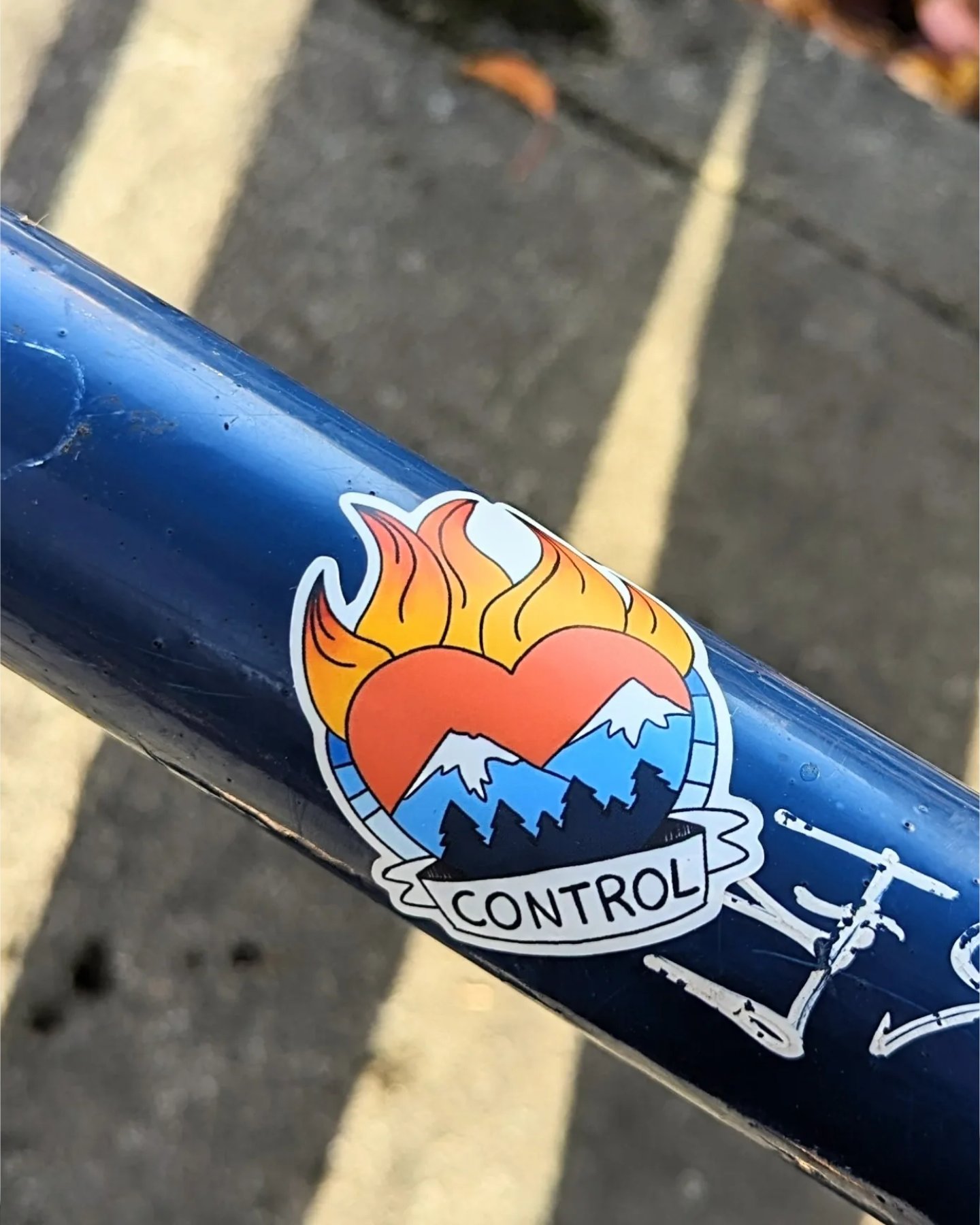 Control Sticker | Ren Strapp