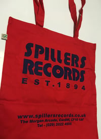 Image 2 of Red Spillers Records Tote Bag 