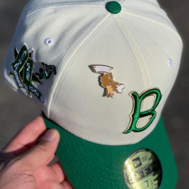 Bad To The Bone Pin - White Gold