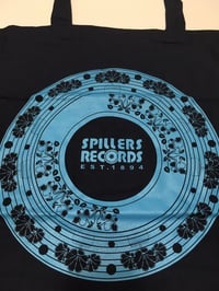 Image 1 of Navy Spillers Records Tote Bag