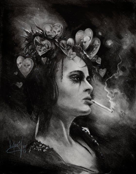 Image of "Crown of Hearts" Limited edition print 