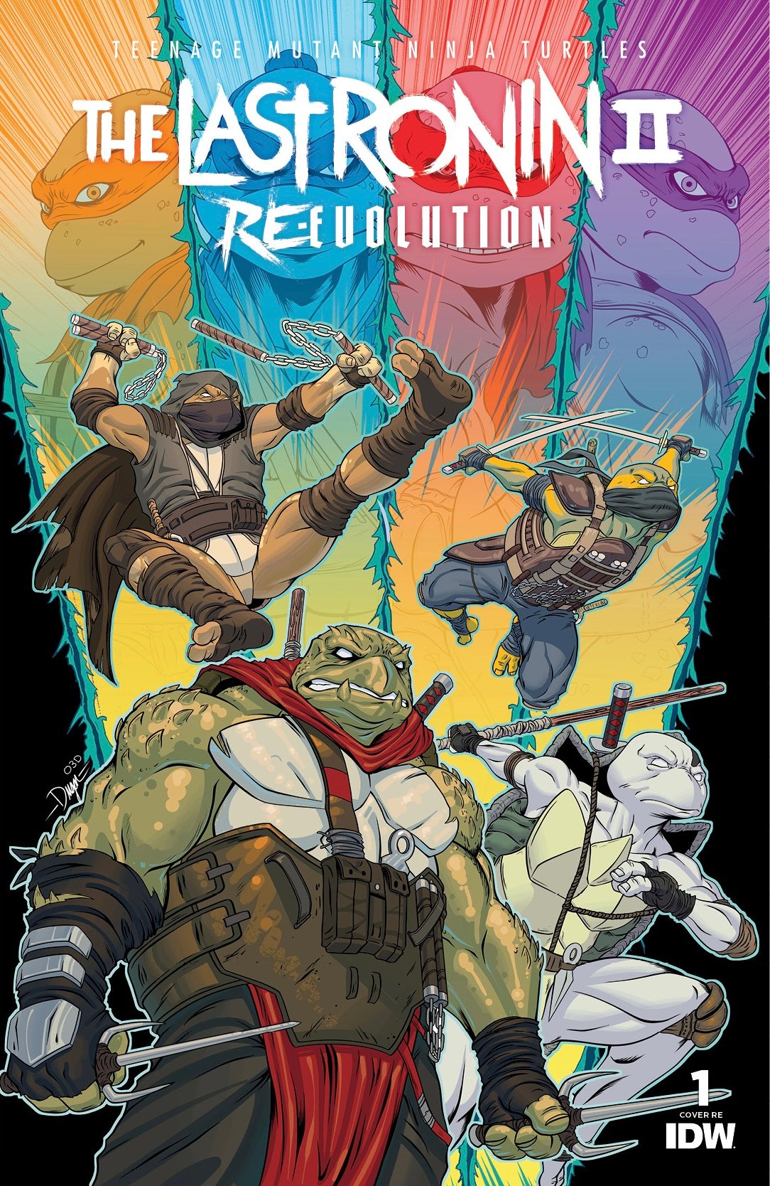 Image of Teenage Mutant Ninja Turtles: The Last Ronin II - Re-Evolution #1 Deegan Puchkors Exclusive Variant