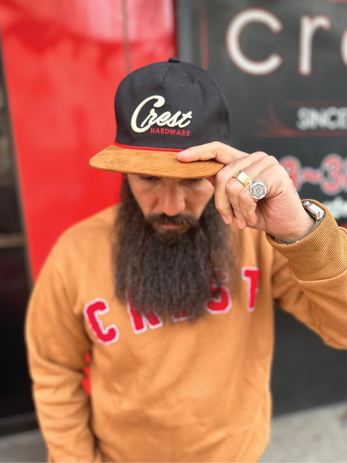 Image of Crest Throwback Cap