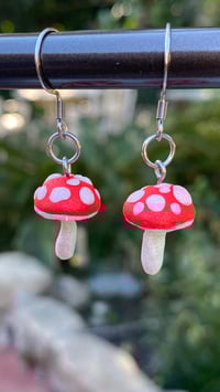 Image 1 of Mushroom Earrings 