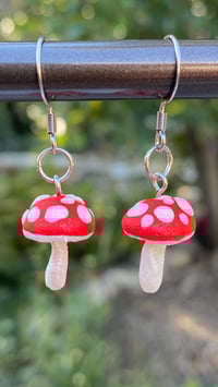 Image 3 of Mushroom Earrings 