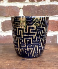 Image 1 of Blue Maze Planter