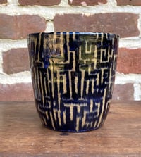 Image 3 of Blue Maze Planter