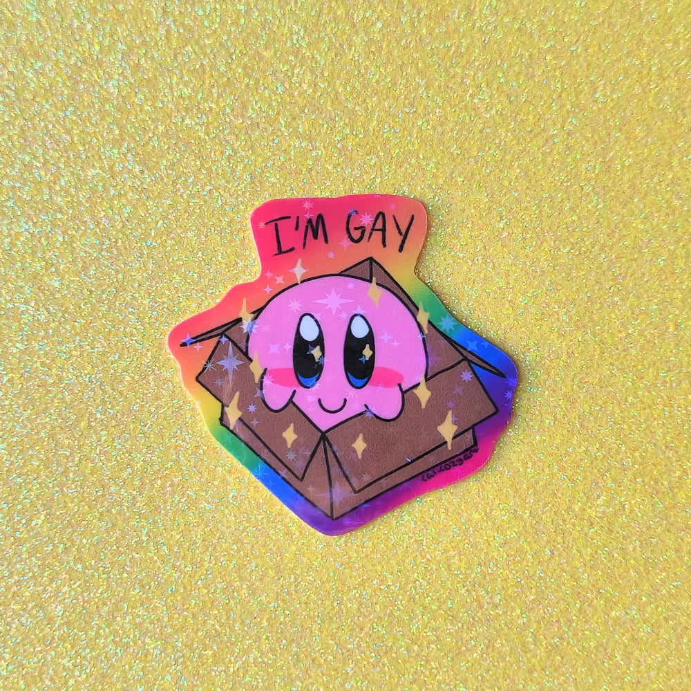 Image of Gay Kirby sticker