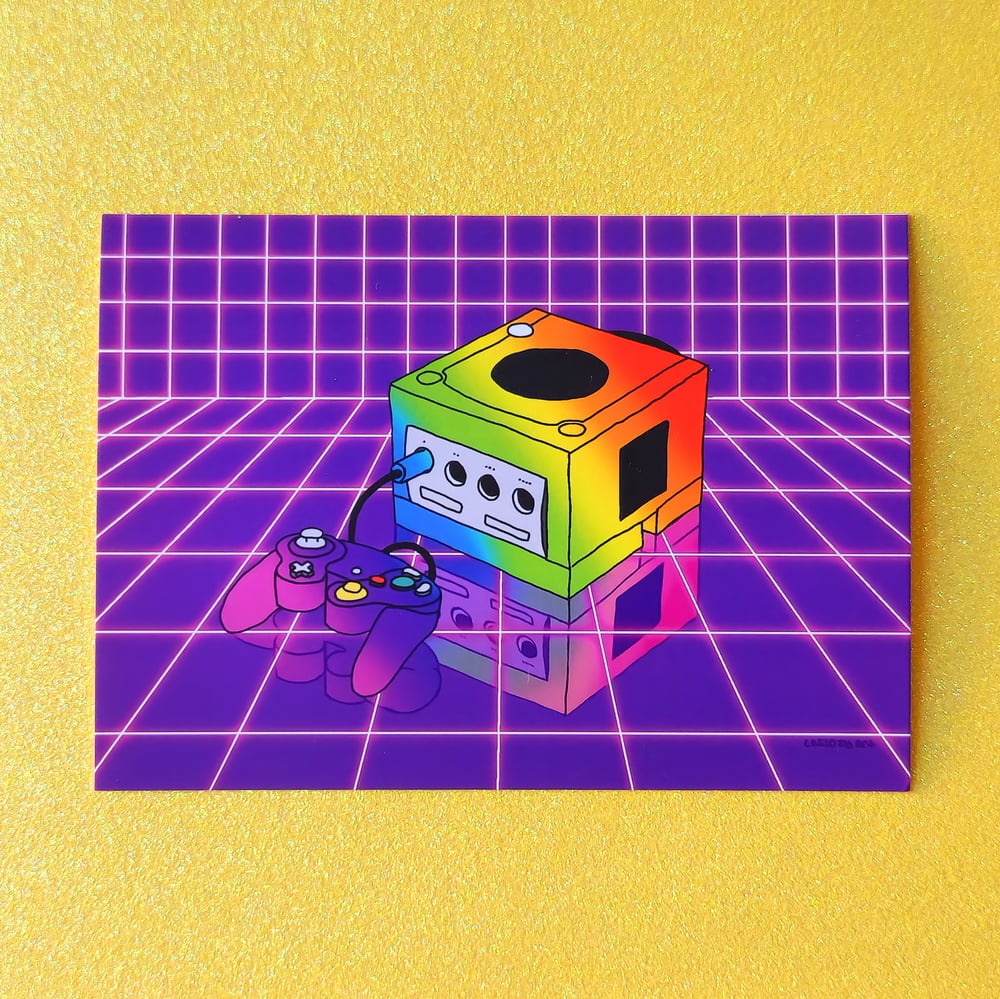 Image of GameCube 5x7 Print