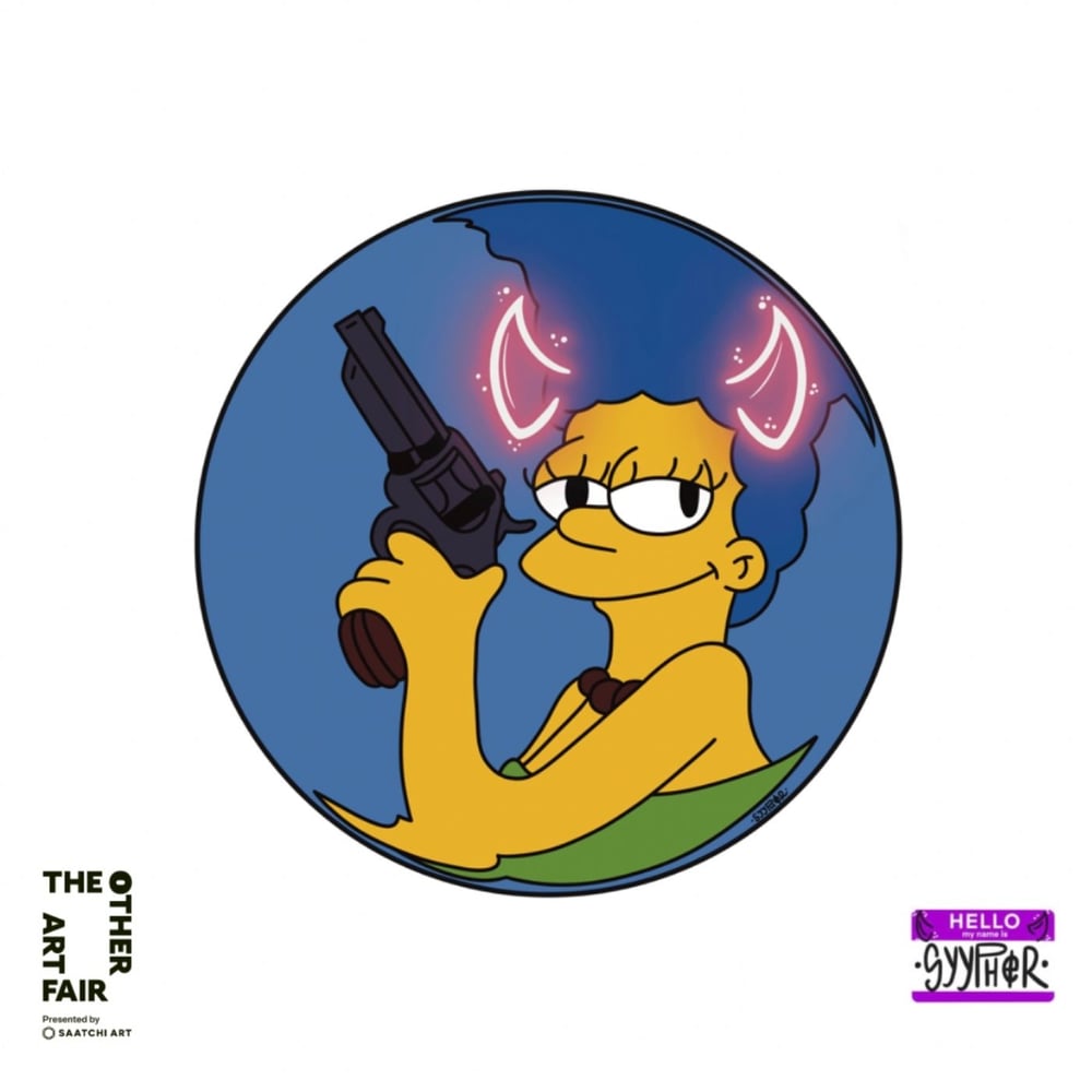 "Marge On The Run "  12" x 12" Digital Prints