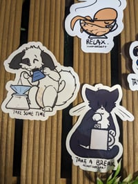 Image 2 of Barista Animal Stickers