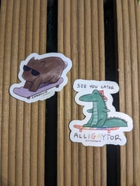 Image 2 of See You Later Alligaytor/Shmoovin' Sticker