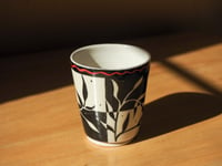 Image 1 of Black and White Cup