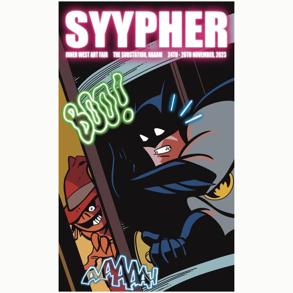 "IWAF '23 Official Fair Poster" Inner West Art Fair Exclusive