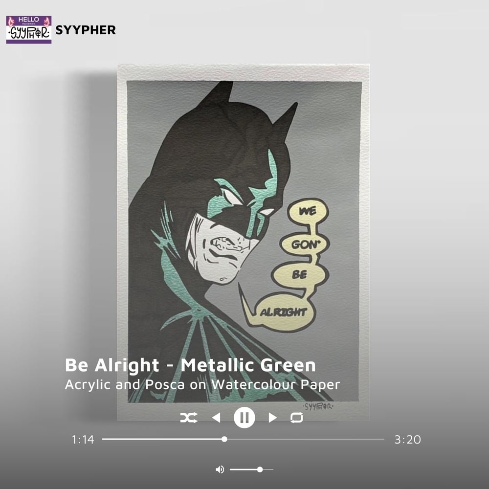 Be Alright - Metallic Green