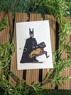Tired Dad; Batman and Damian Print