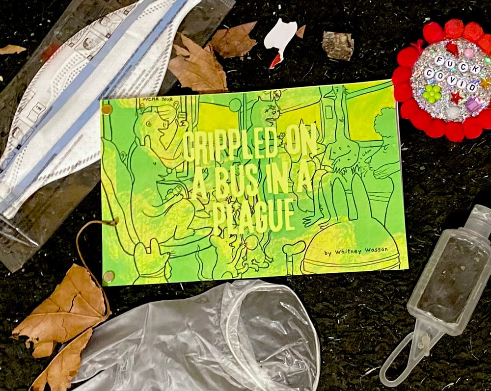 Mini-Comic: Crippled on a Bus in a Plague