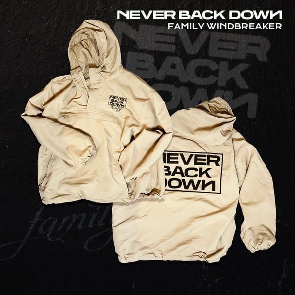 Image of LIMITED - Never Back Down Family Windbreaker