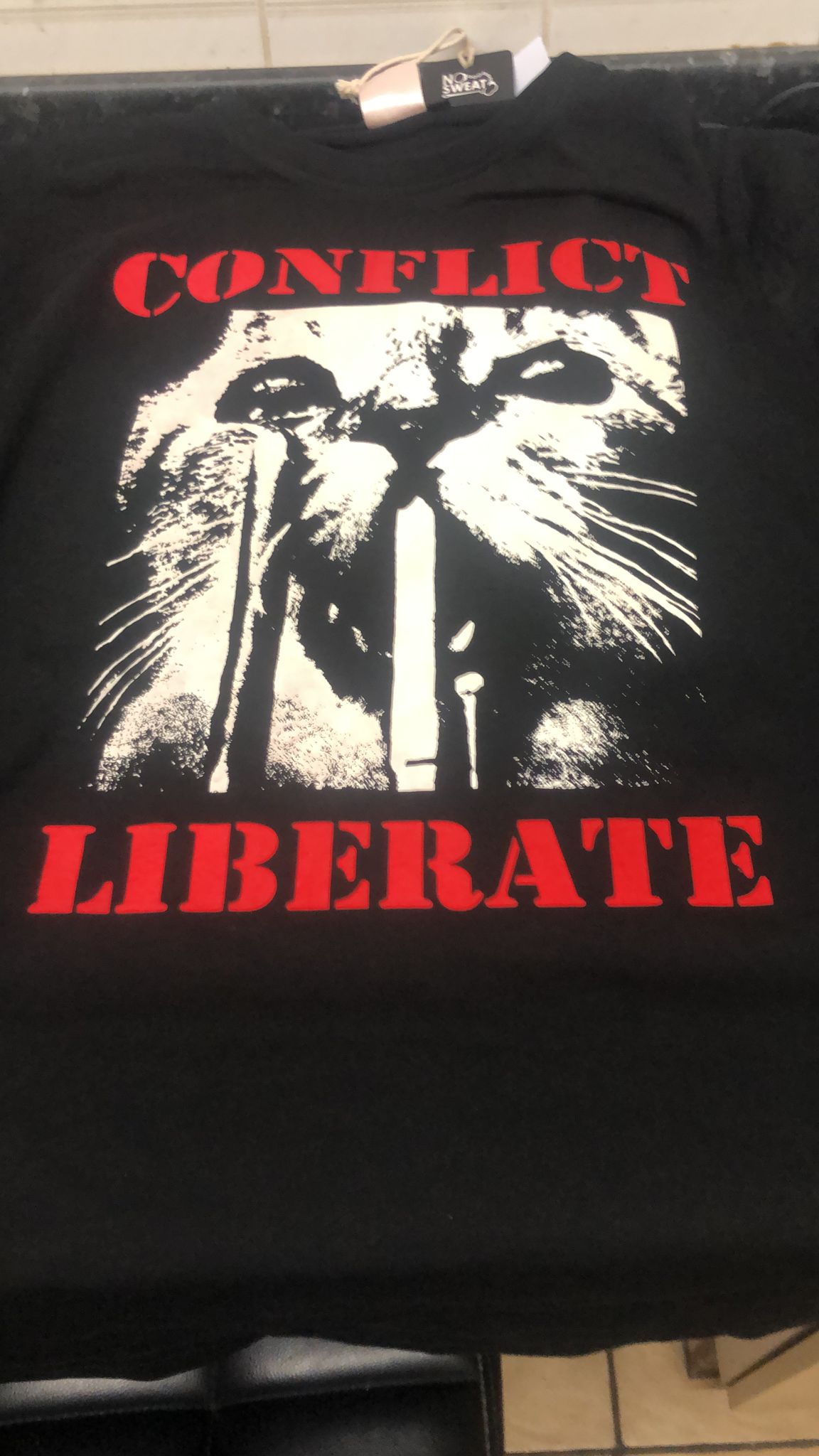 Image of Conflict Liberate - No Sweat Tshirt