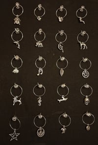 Tibetan Silver Wine Glass Charm