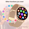 Elegance Series Smartwatch - Fusion of Style and Technology with Bluetooth Calling, Fitness Tracking