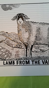 Image 3 of Lamb from the Vales and Dales - ORIGINAL DRAWING