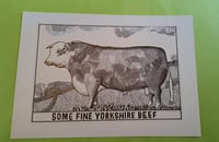 Image 1 of Some Fine Yorkshire Beef - ORIGINAL DRAWING