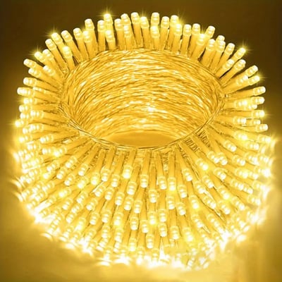 EternalGlow™ LED Garland: Festive Battery-Powered Lights for Home