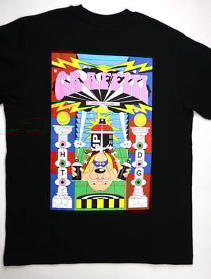 Image of Underpressure X HOTDOG   „All eyes“ Shirt (black)
