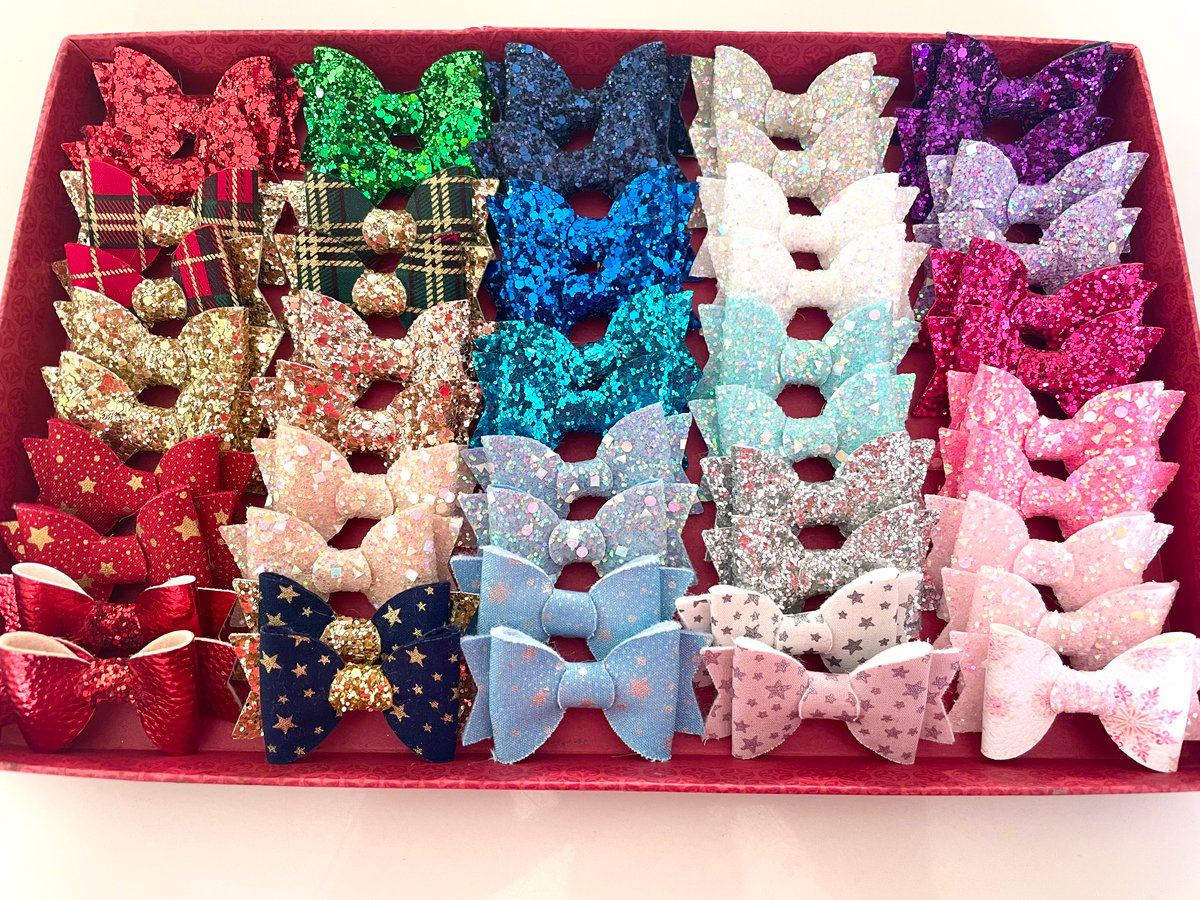 Image of Glitter bows 