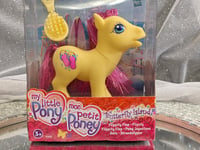 Image 3 of Flippity Flop - Butterfly Island Shimmer Pony - Retro G3 My Little Pony 