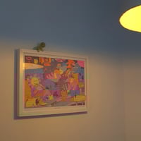 Image of 'Bof Ville" x Illualacool - Risographie 40x30cm