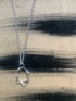 ‘Language in Metal - #3’ recycled silver necklace  Image 2