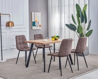 Image 1 of FREDRIK Oak TABLE & CHAIRS