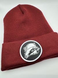 Image 4 of Maroon Trash Panda Toboggan