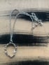 ‘Touching’ recycled silver necklace  Image 2