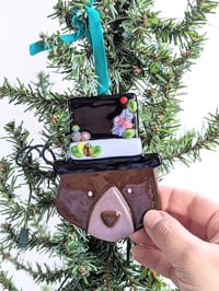 Image 1 of Dashing Top Hat Bear with Dragonfly