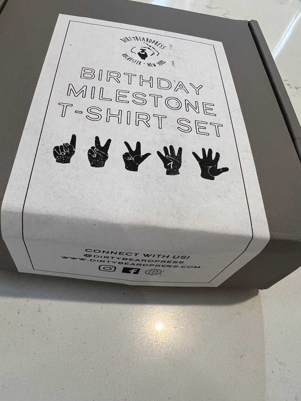 Image of Milestone baby tees